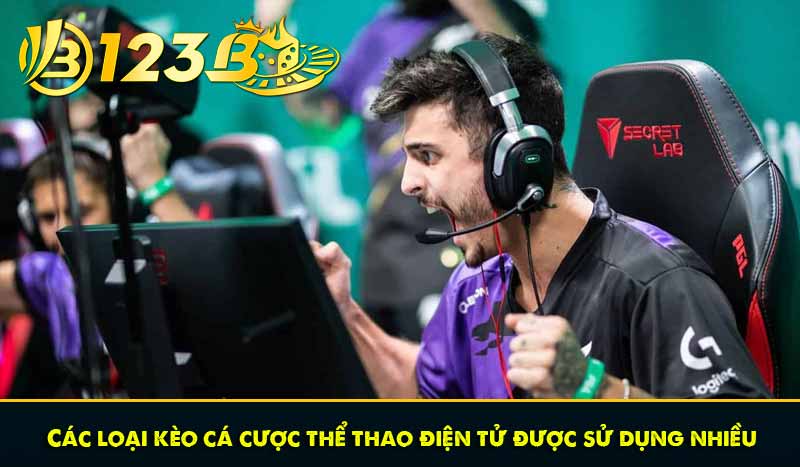 Các loại kèo cá cược thể thao điện tử được sử dụng nhiều