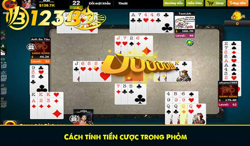 Game bài Phỏm: Toàn bộ luật chơi và hướng dẫn chi tiết nhất 16 Cách tính tiền cược trong Phỏm