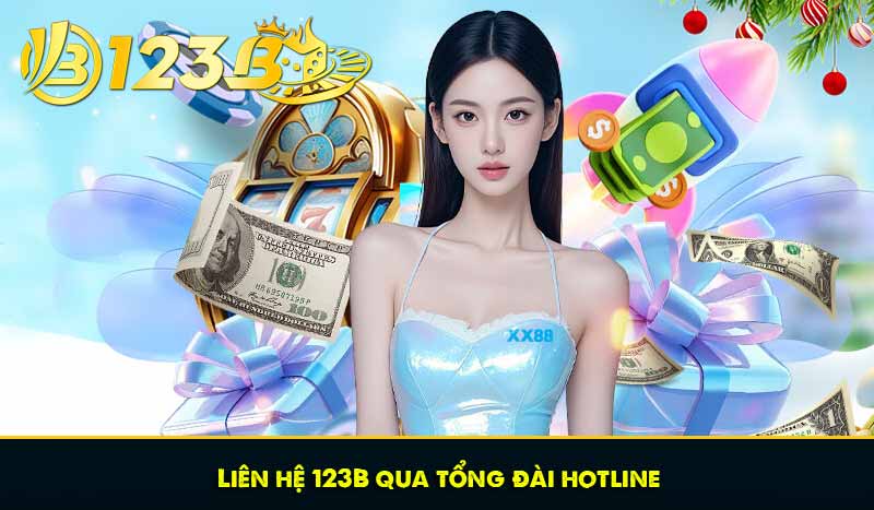 Liên hệ 123B qua tổng đài hotline
