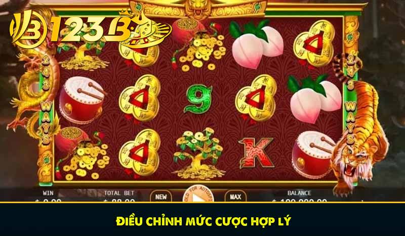 Điều chỉnh mức cược hợp lý